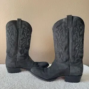 botas jaca | Shoes | Botas Jaca Mens Black Suede Cowboy  display picture 3